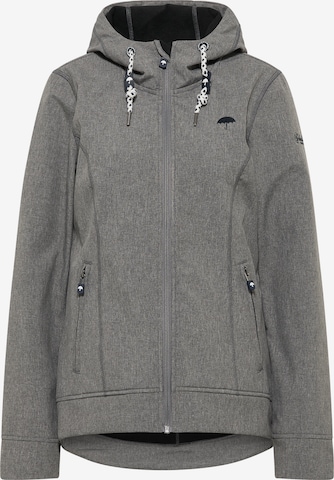 Schmuddelwedda Between-Season Jacket in Grey: front