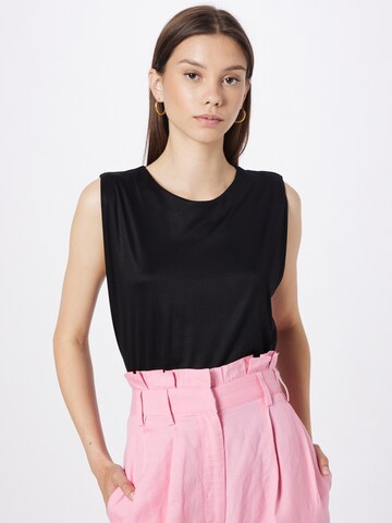 s.Oliver BLACK LABEL Top in Black: front