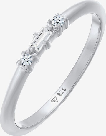 Elli DIAMONDS Ring in Silver: front