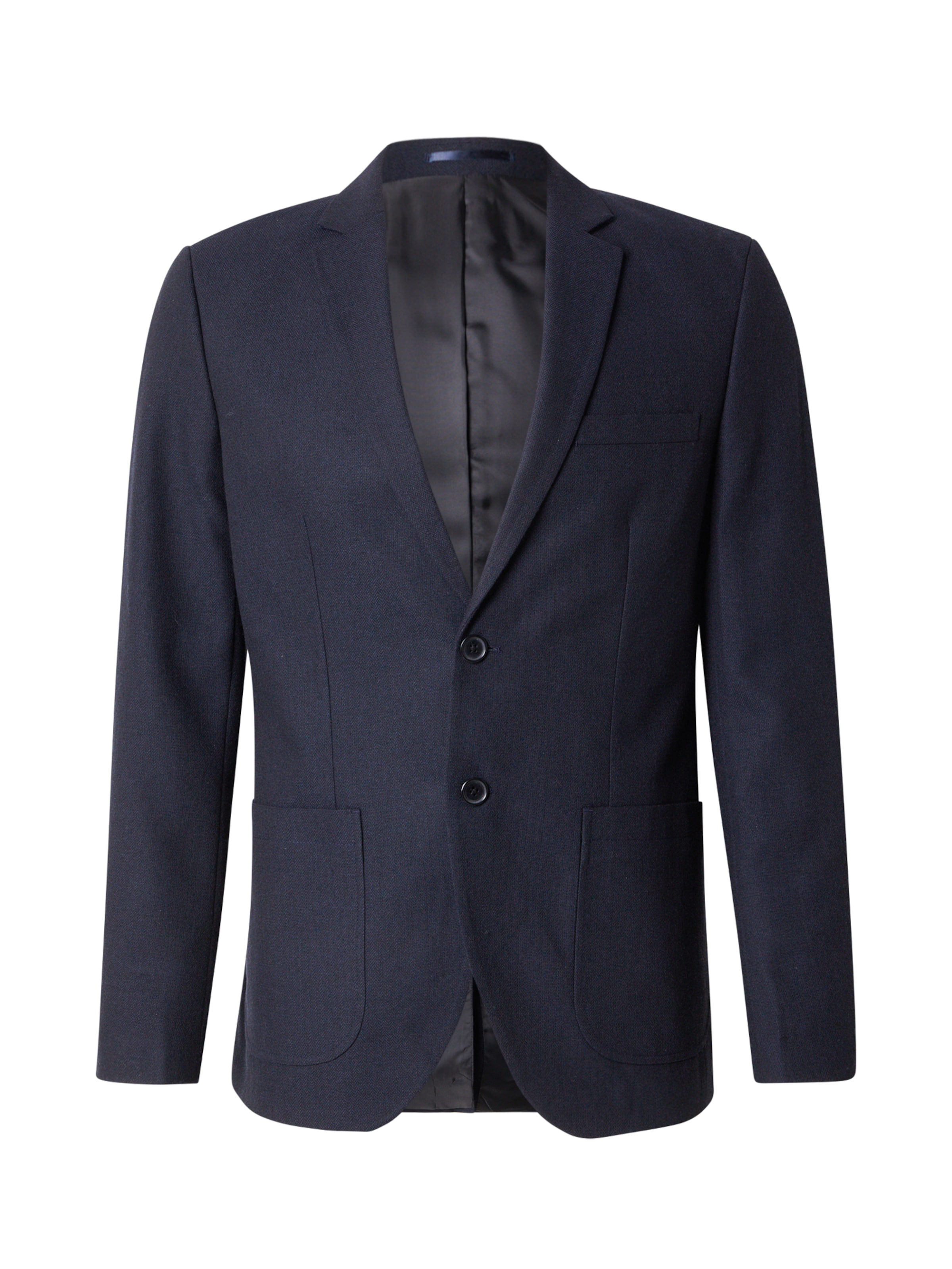 tengerészkék Jack & Jones Premium Zakó 'Madison', Termék nézet