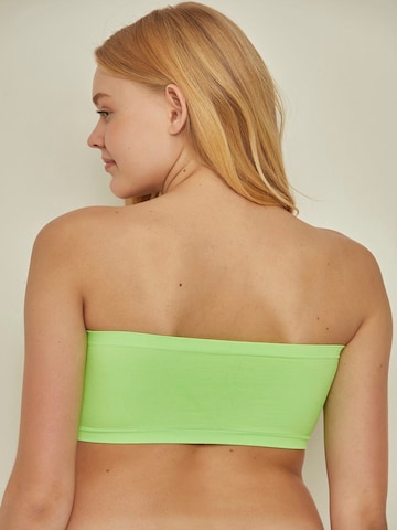 Bandeau Soutien-gorge C&City en vert