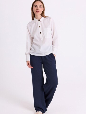 Freequent Regular Broek 'FQLucinda broek d.blauw' in Blauw: voorkant