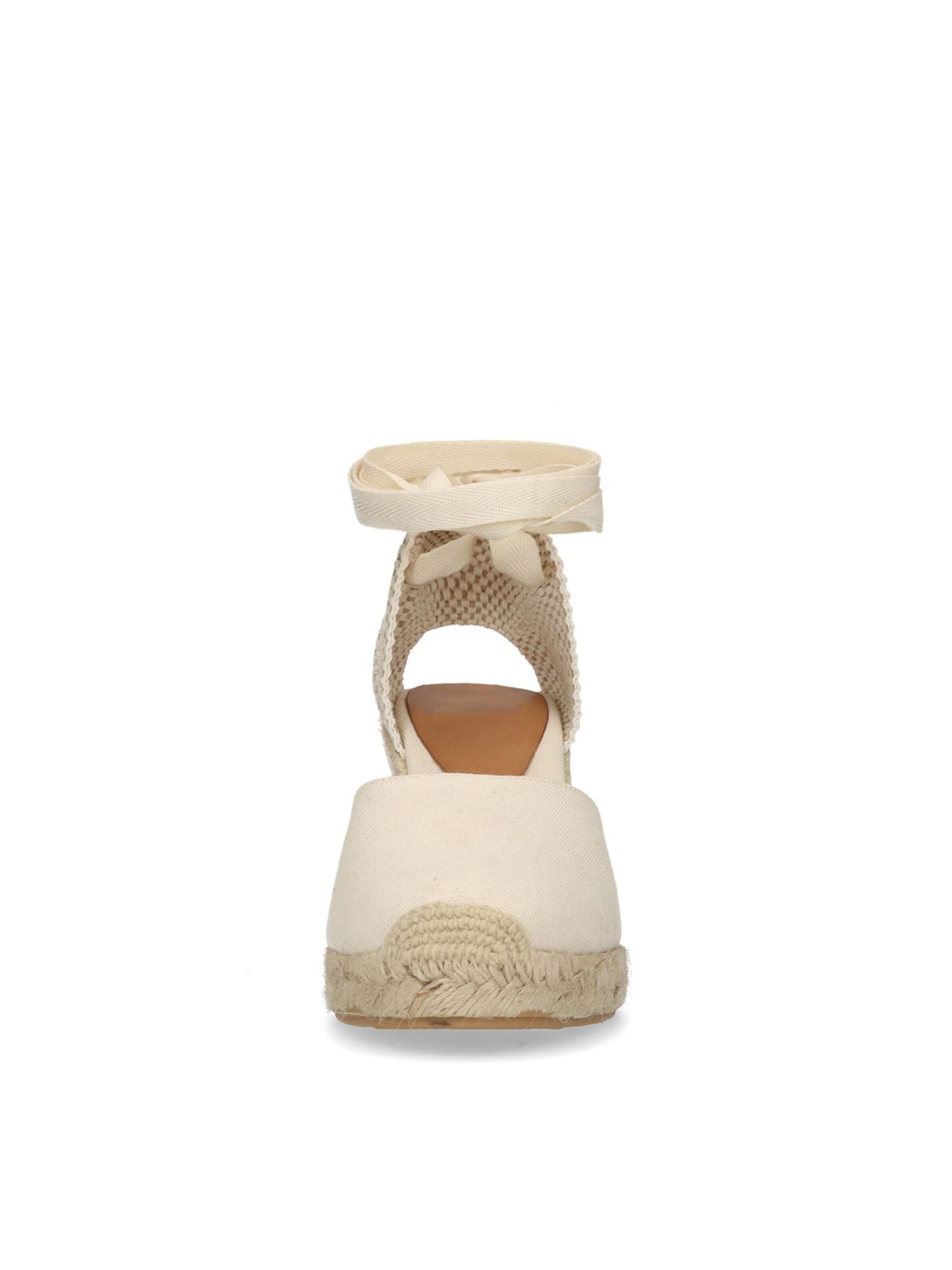 MANFIELD Sandale in Weiß