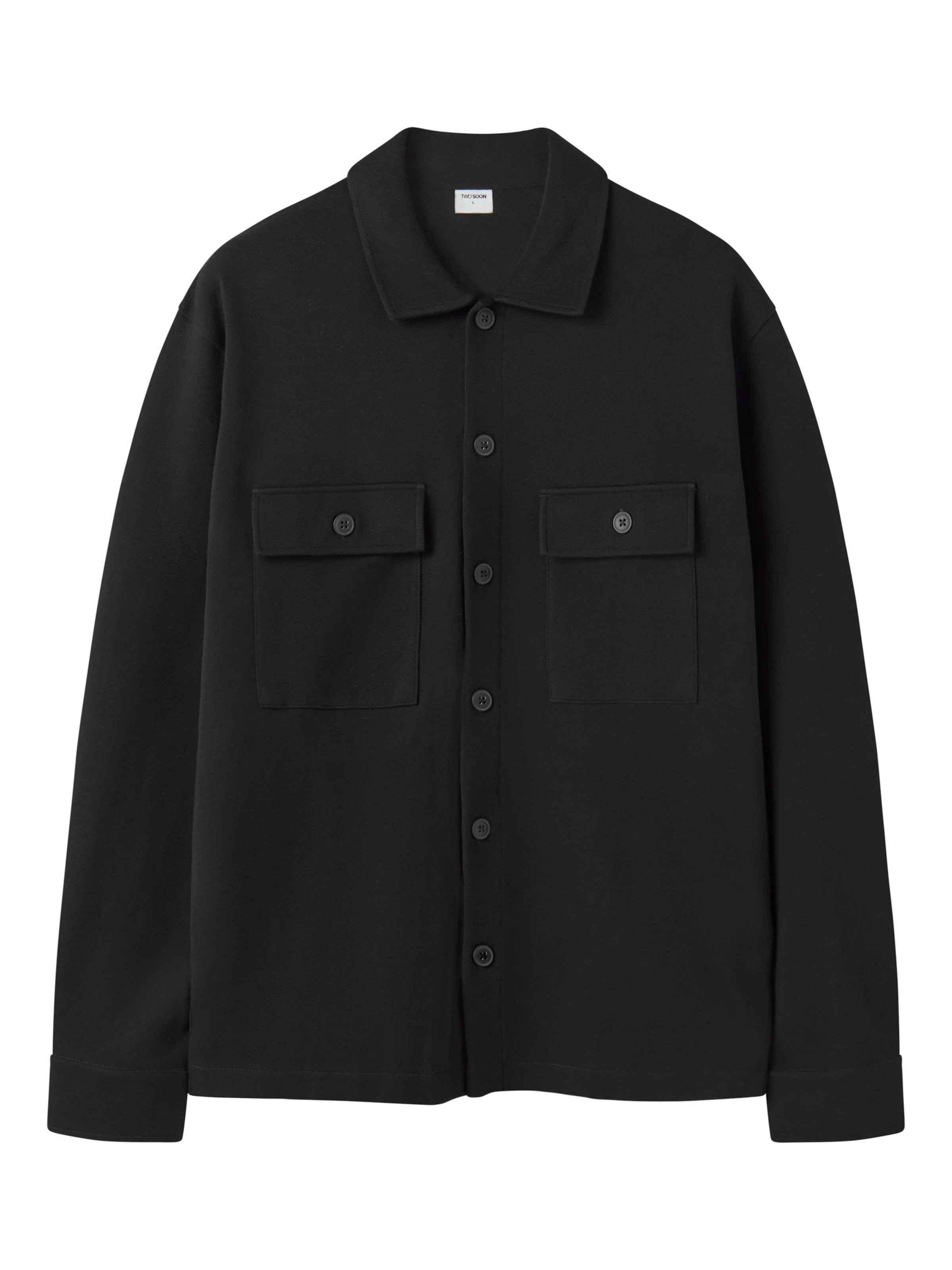 TWO SOON - Chaqueta de entretiempo en negro: frente