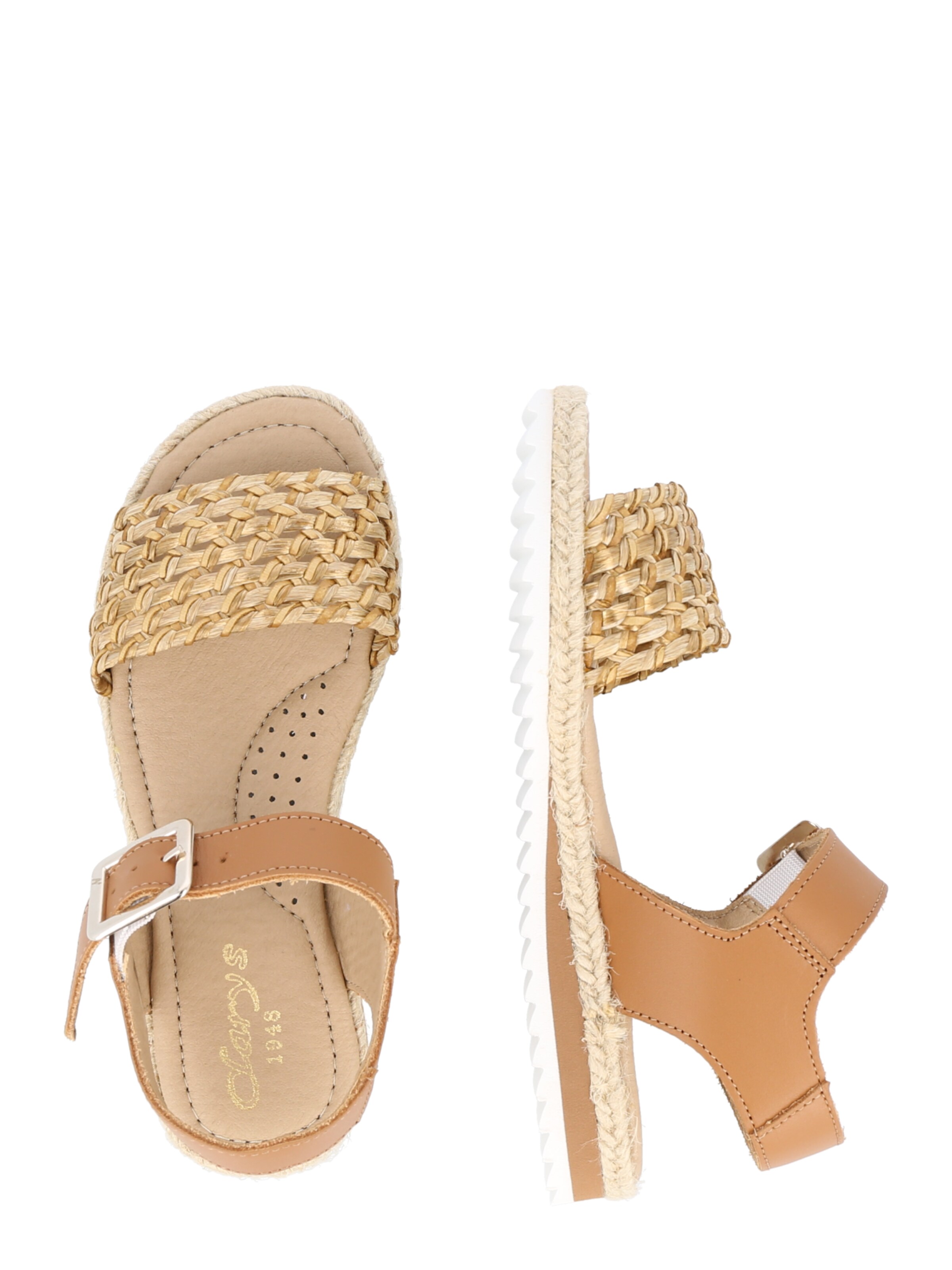 CLARYS Sandalen 'NIÑA' in Bruin | ABOUT YOU