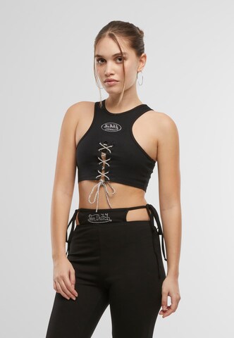 Haut 'Seneca' Von Dutch Originals en noir : devant