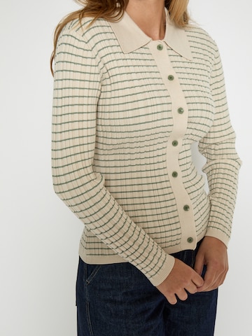DESIRES Strickjacke 'Henrie' in Grün