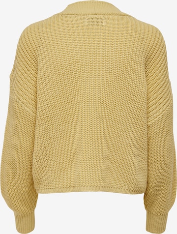 ONLY Knit Cardigan 'Carol' in Yellow