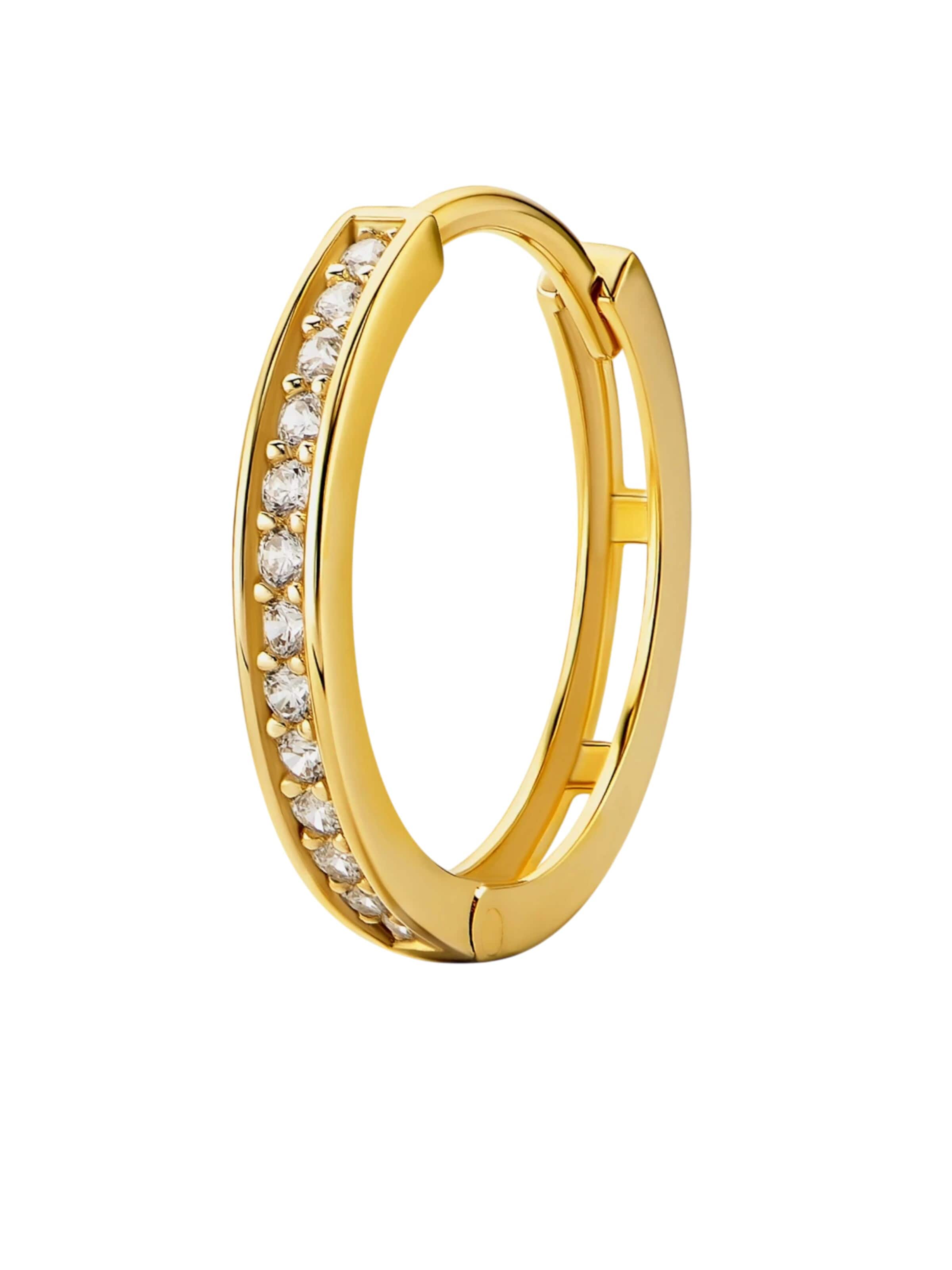 Orecchini 'Ohrringe aus 585 Gelbgold' di DIAMANT LETERNEL in giallo