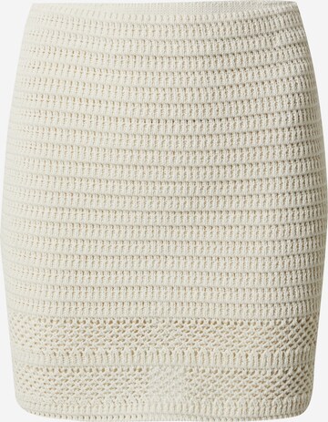 EDITED Skirt 'Cendrine' in Beige: front