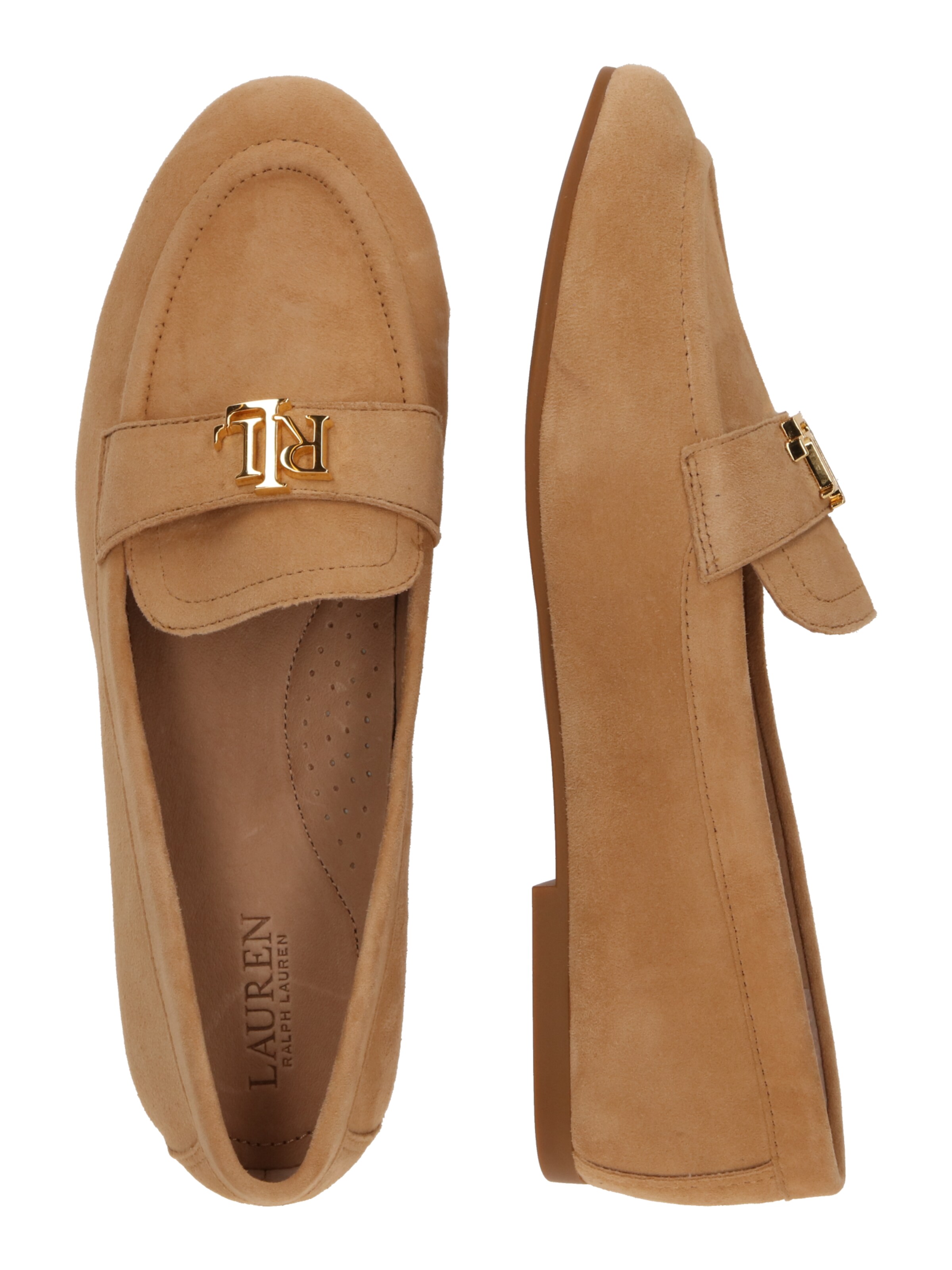 Lauren Ralph Lauren Slip-ons 'AVERI III' in Brown