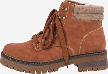 Palado Booties 'Lipsi short' in Brown