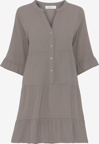 SASSYCLASSY Kleid in Grau: Vorderseite