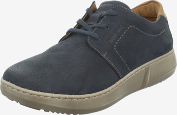JOSEF SEIBEL Lace-Up Shoes 'Louis' in Blue: front