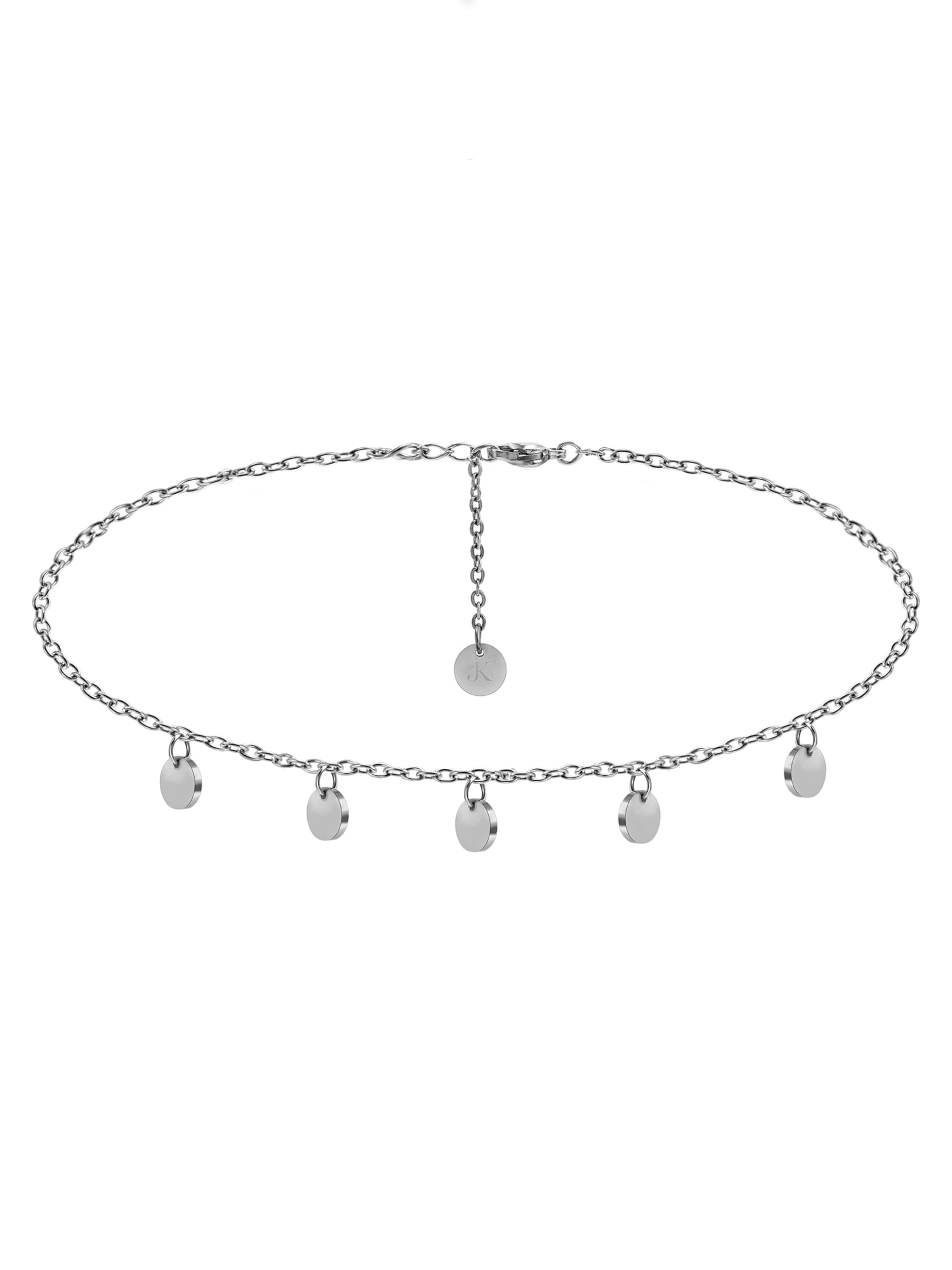 Kim Johanson Kette 'Coins' in Silber: Vorderseite