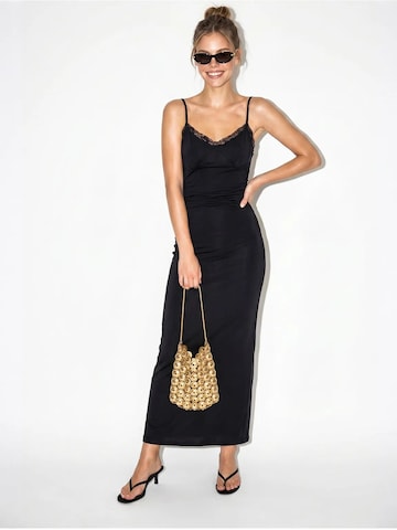 Robe Bianco Lucci en noir : devant