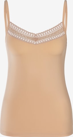 LASCANA Top in Beige: voorkant