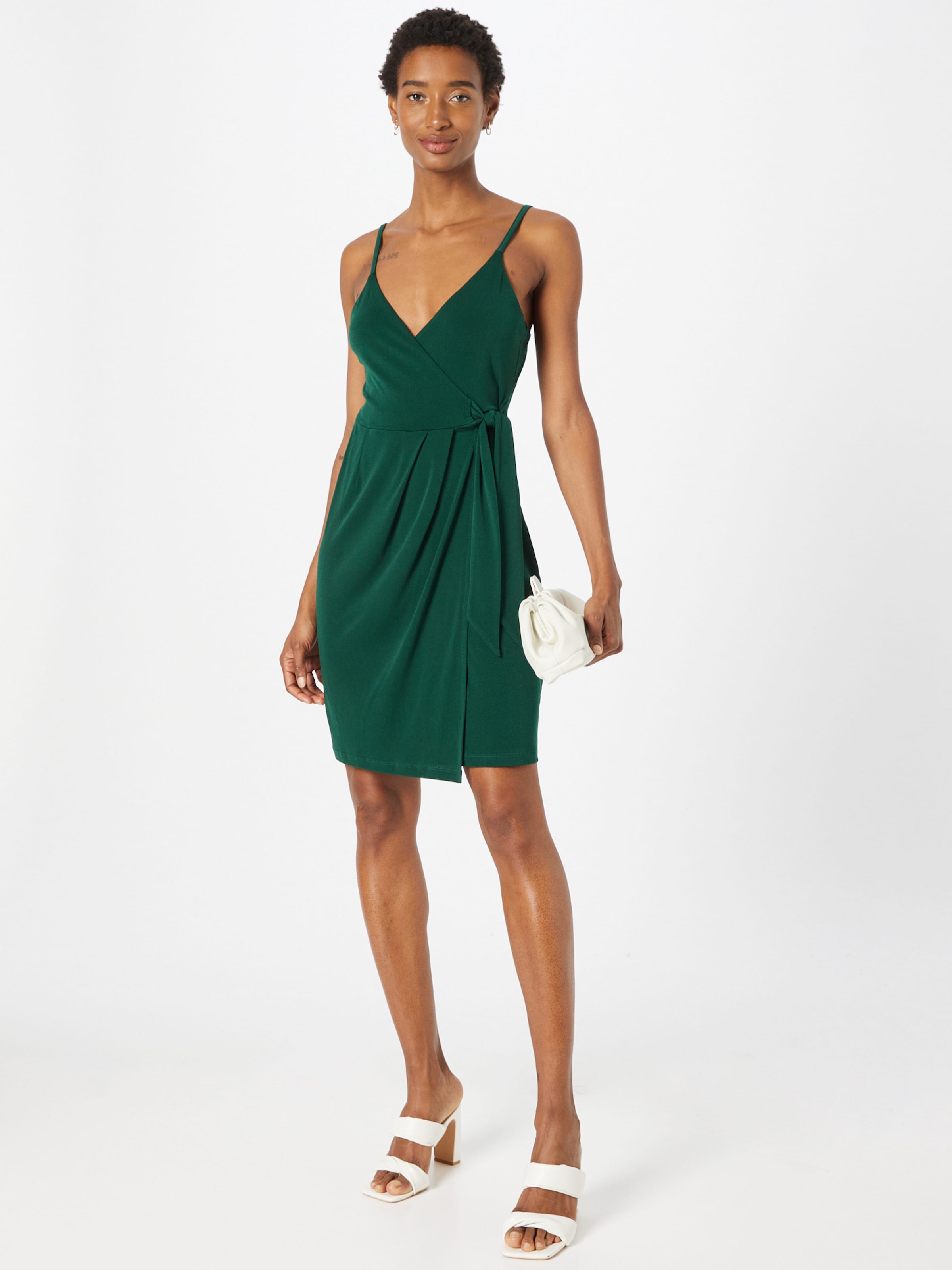 Reinette dark green midi dress store