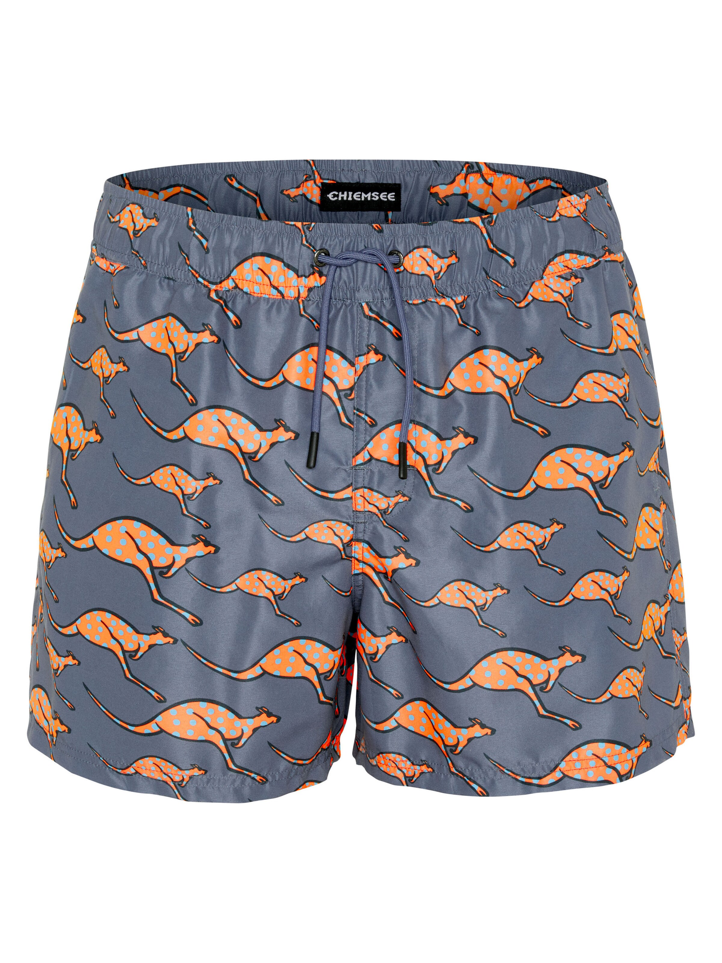 CHIEMSEE Board Shorts ' mit Kängurumotiv ' in Grey: front