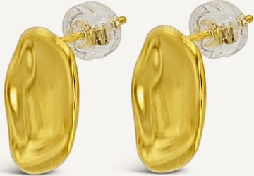 ARS-ARGENTI Earrings 'MELTING DRIP' in Gold: front