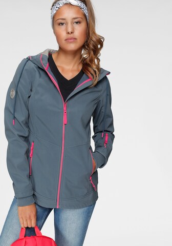 OCEAN SPORTSWEAR Funktionsjacke in Grau: predná strana