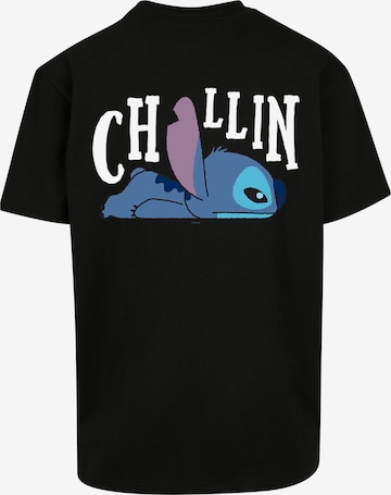 T-Shirt 'Disney Lilo And Stitch' F4NT4STIC en noir