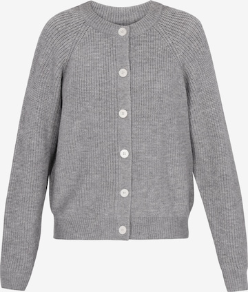 DreiMaster Vintage Πλεκτή ζακέτα σε γκρι: μπροστά