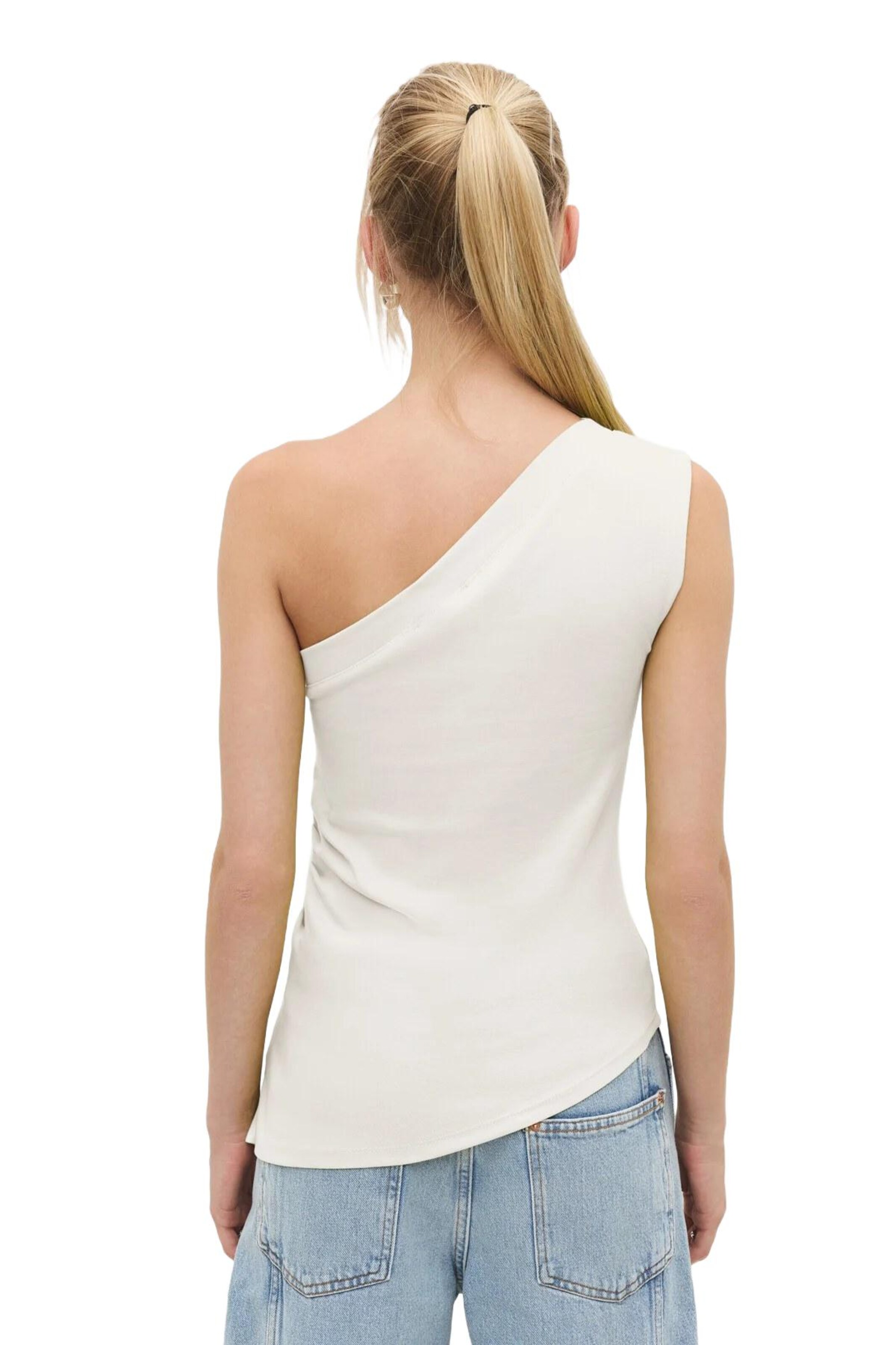 No Matter What Top in Weiß