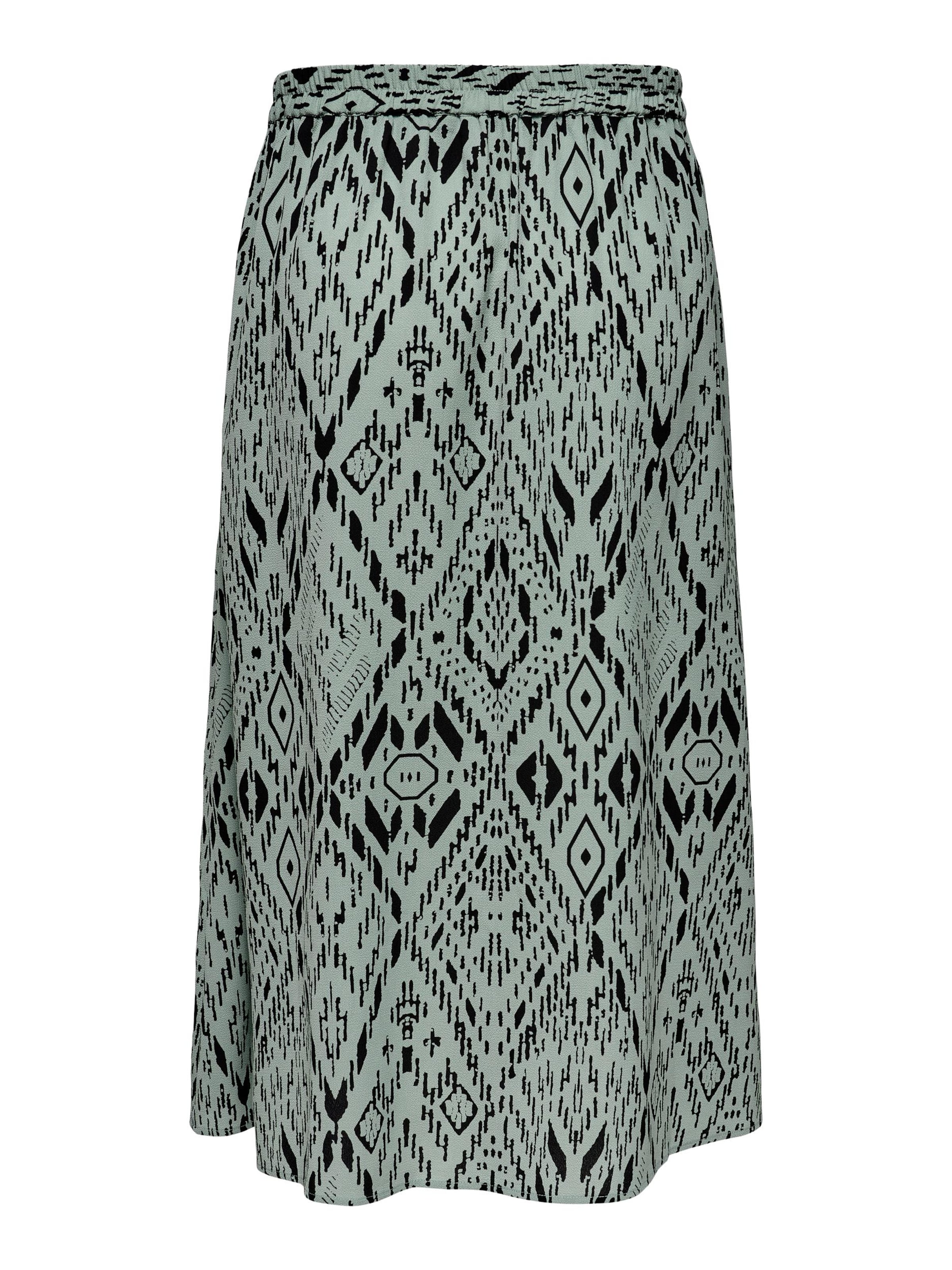 Gonna di ONLY Carmakoma in verde: frontale