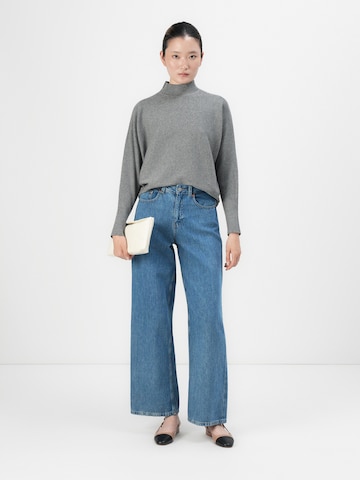 JDY Sweater 'JDYPRIME' in Grey