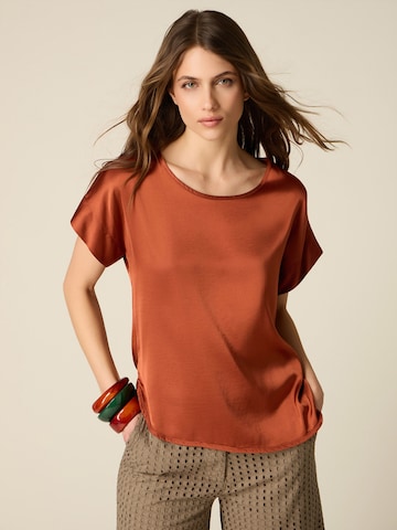 oltre - Blusa en marrón