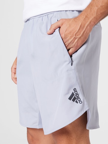 Regular Pantalon de sport 'Designed for Training' ADIDAS SPORTSWEAR en gris