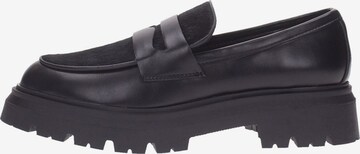 Mocassino 'Mocassino Francesco Milano' di Francesco Milano in nero: frontale