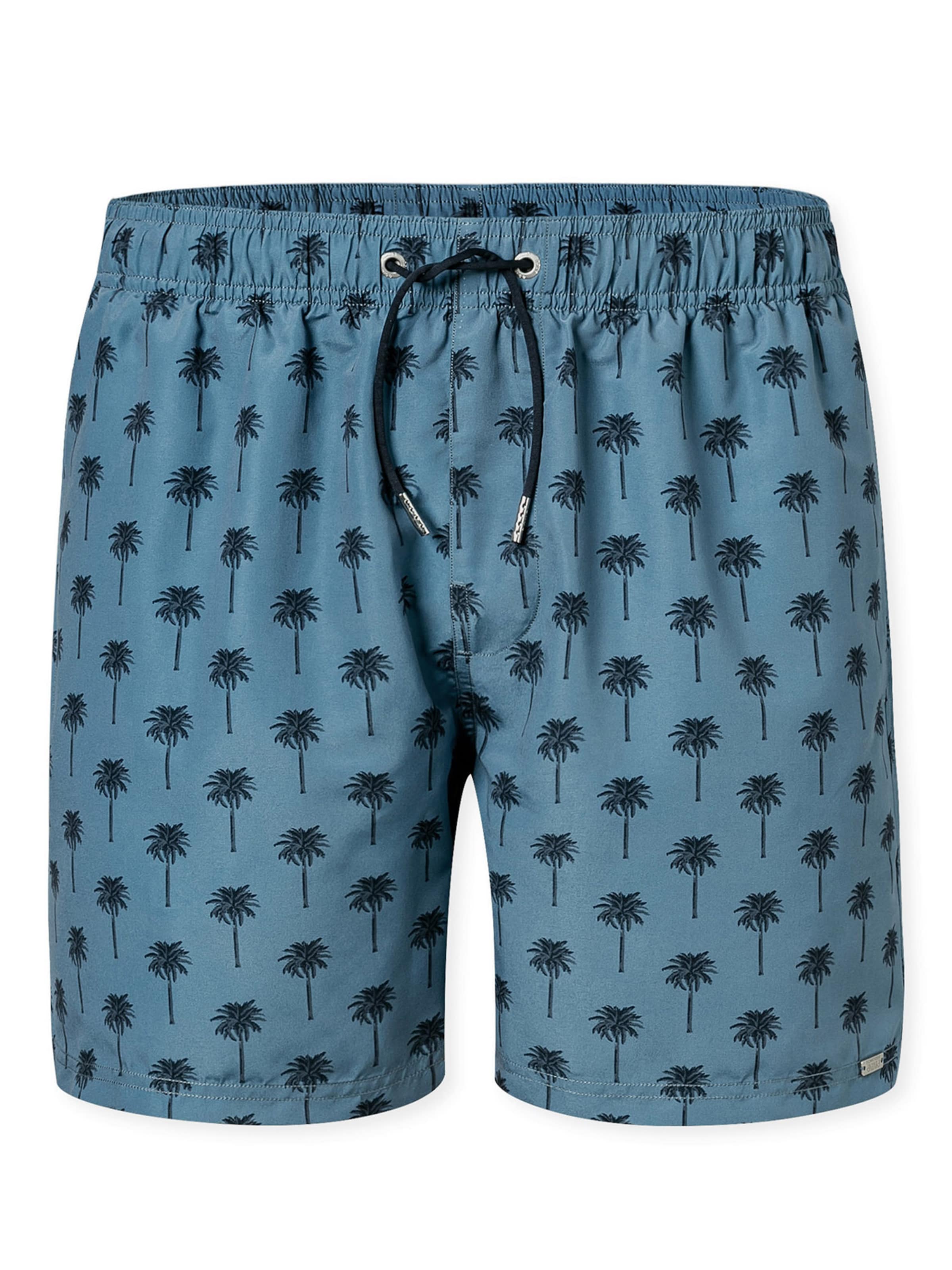 Shorts de bain ' Ocean Swim ' SCHIESSER en bleu : devant
