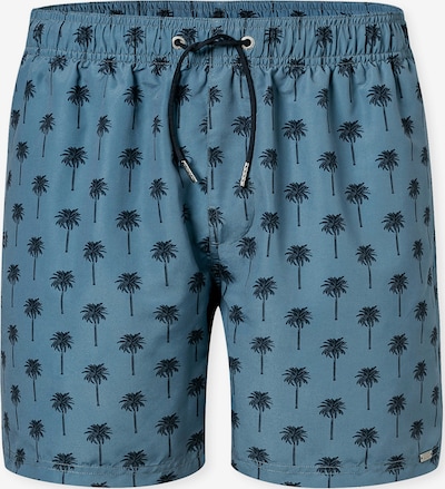 SCHIESSER Shorts de bain ' Ocean Swim ' en S en bleu, Vue avec produit