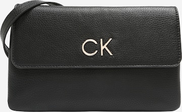 Calvin Klein Axelremsväska i svart: framsida