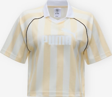 PUMA Funktionsshirt 'Ess' in Gelb: Vorderseite
