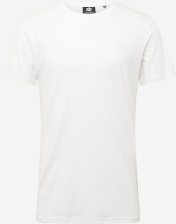 T-Shirt Petrol Industries en blanc : devant