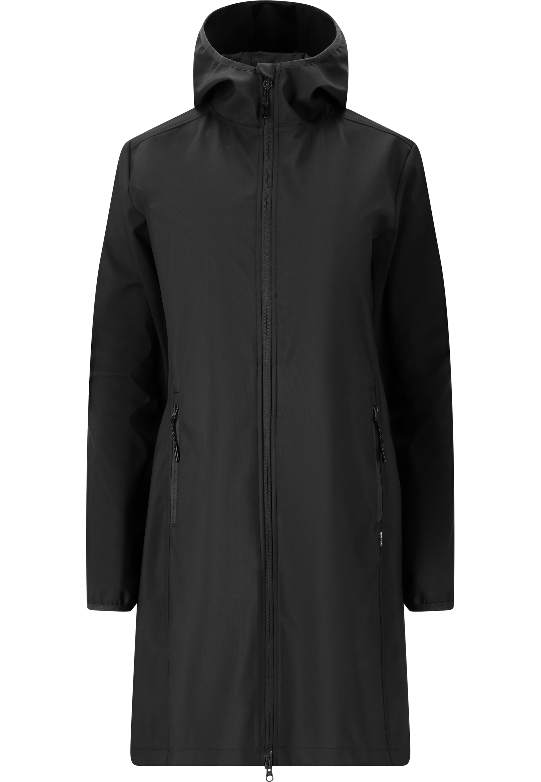 Whistler Softshelljacke 'Luango' in Schwarz: Vorderseite
