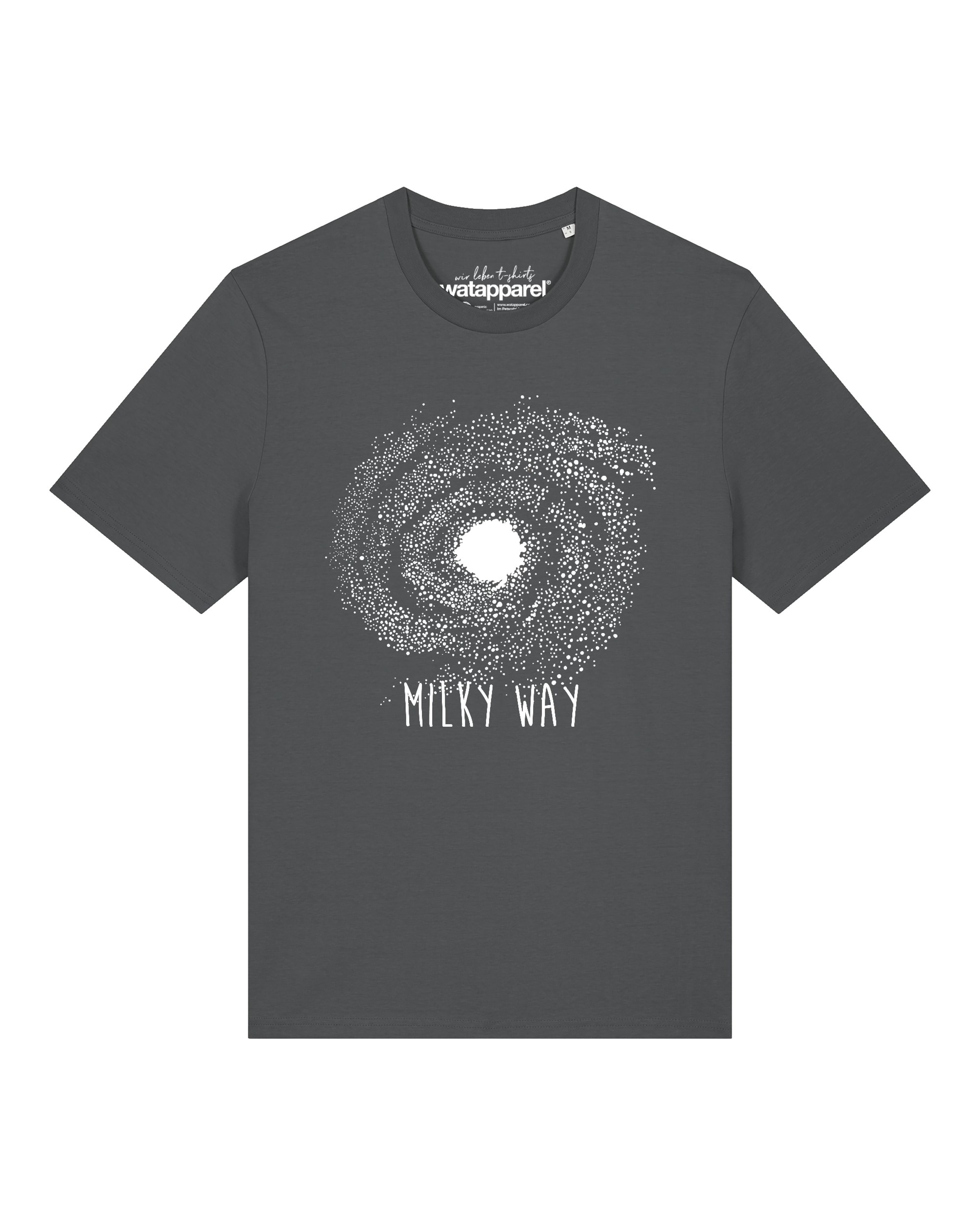 Watapparel Shirt 'Milky way' in Grey: front