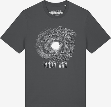 Watapparel Shirt 'Milky way' in Grey: front