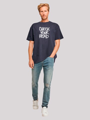 T-Shirt 'The Beastie Boys Check Your Head' F4NT4STIC en bleu