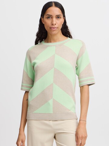 Pullover 'Morla' di b.young in verde: frontale
