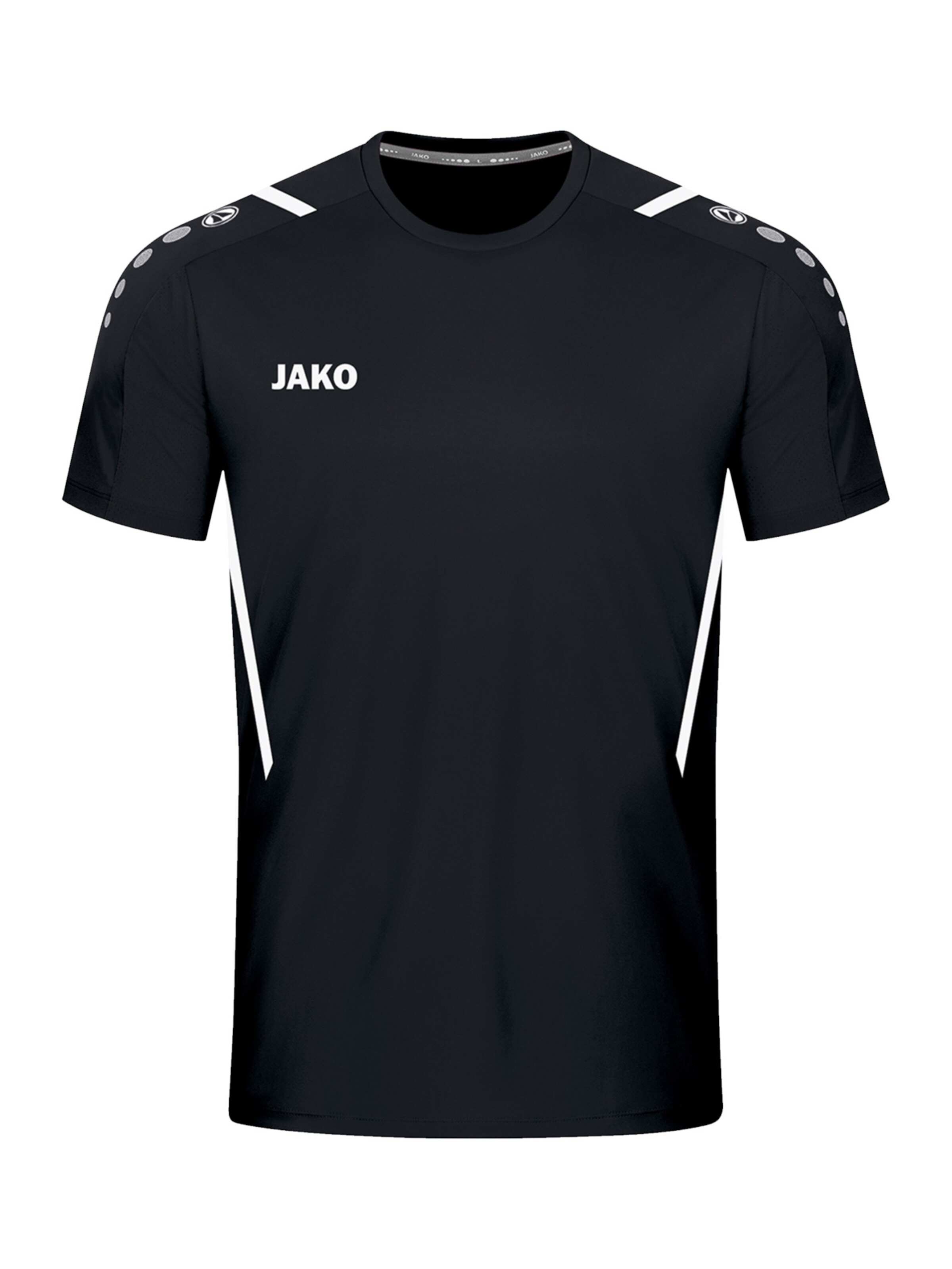 JAKO Funktionsshirt 'Challenge' in Schwarz: Vorderseite