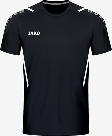 T-Shirt fonctionnel 'Challenge' JAKO en noir : devant