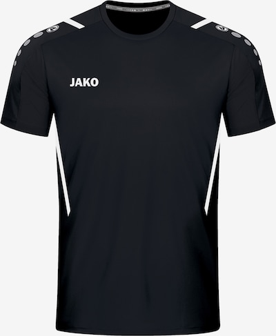 JAKO Functioneel shirt 'Challenge' in de kleur Zwart / Wit, Productweergave