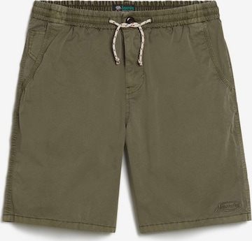 Regular Pantalon Superdry en vert : devant