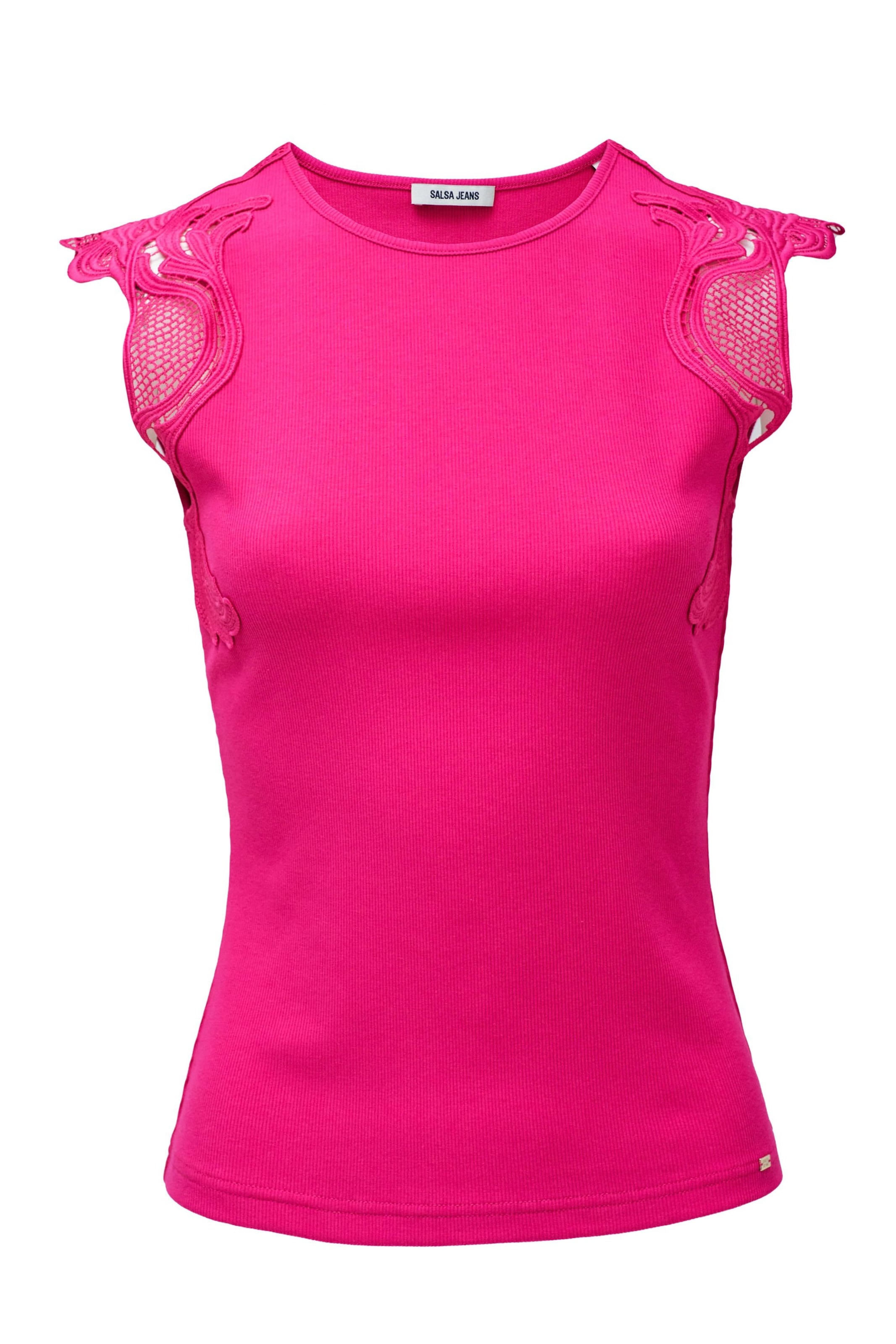 Salsa Jeans Tops in Pink: Vorderseite