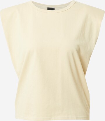 Top 'Fran' di Gina Tricot in beige: frontale