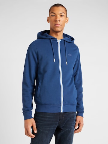 Sweat-shirt BLEND en bleu : devant